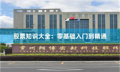 股票知识大全：零基础入门到精通